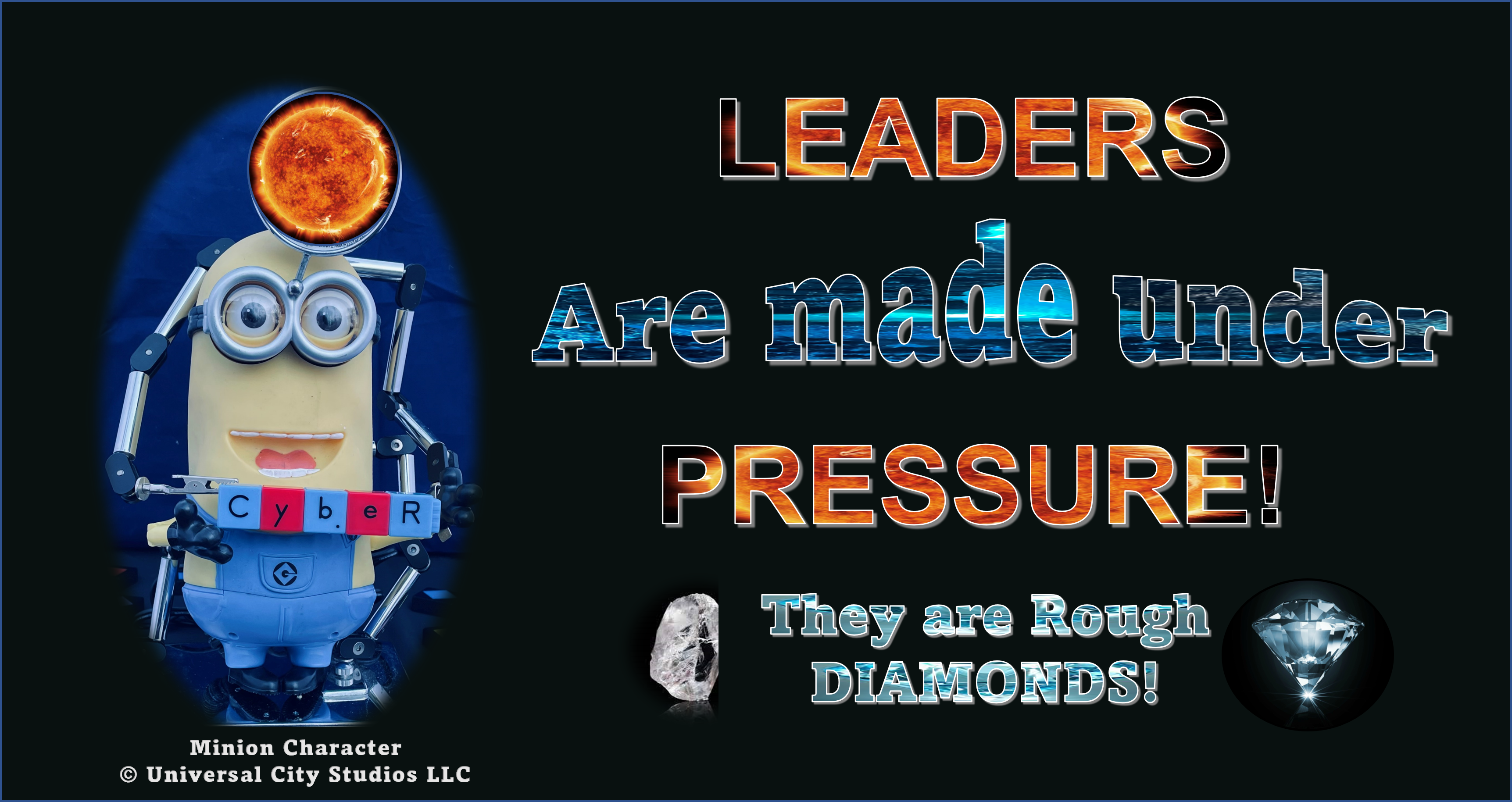 Leaders are made under pressure.